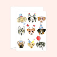 Thumbnail for Birthday Dogs  |  Greeting Card