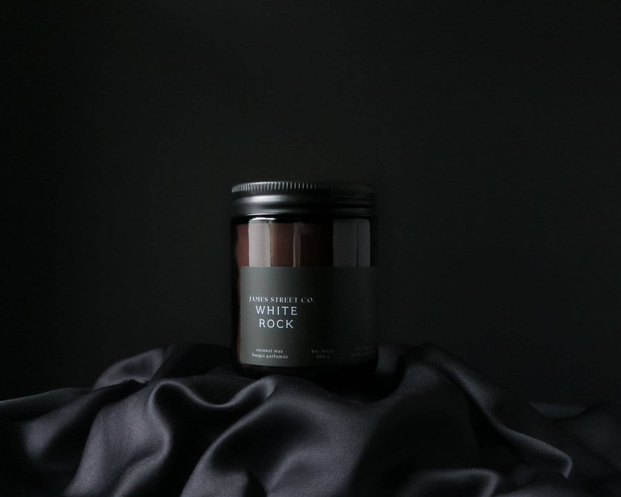 White Rock - Coconut Wax Candle | Bright Salty Bergamot