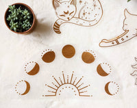 Thumbnail for Moon Phase Suncatcher Sticker
