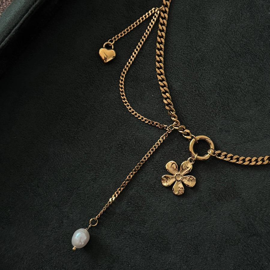 Willow Necklace- Gold