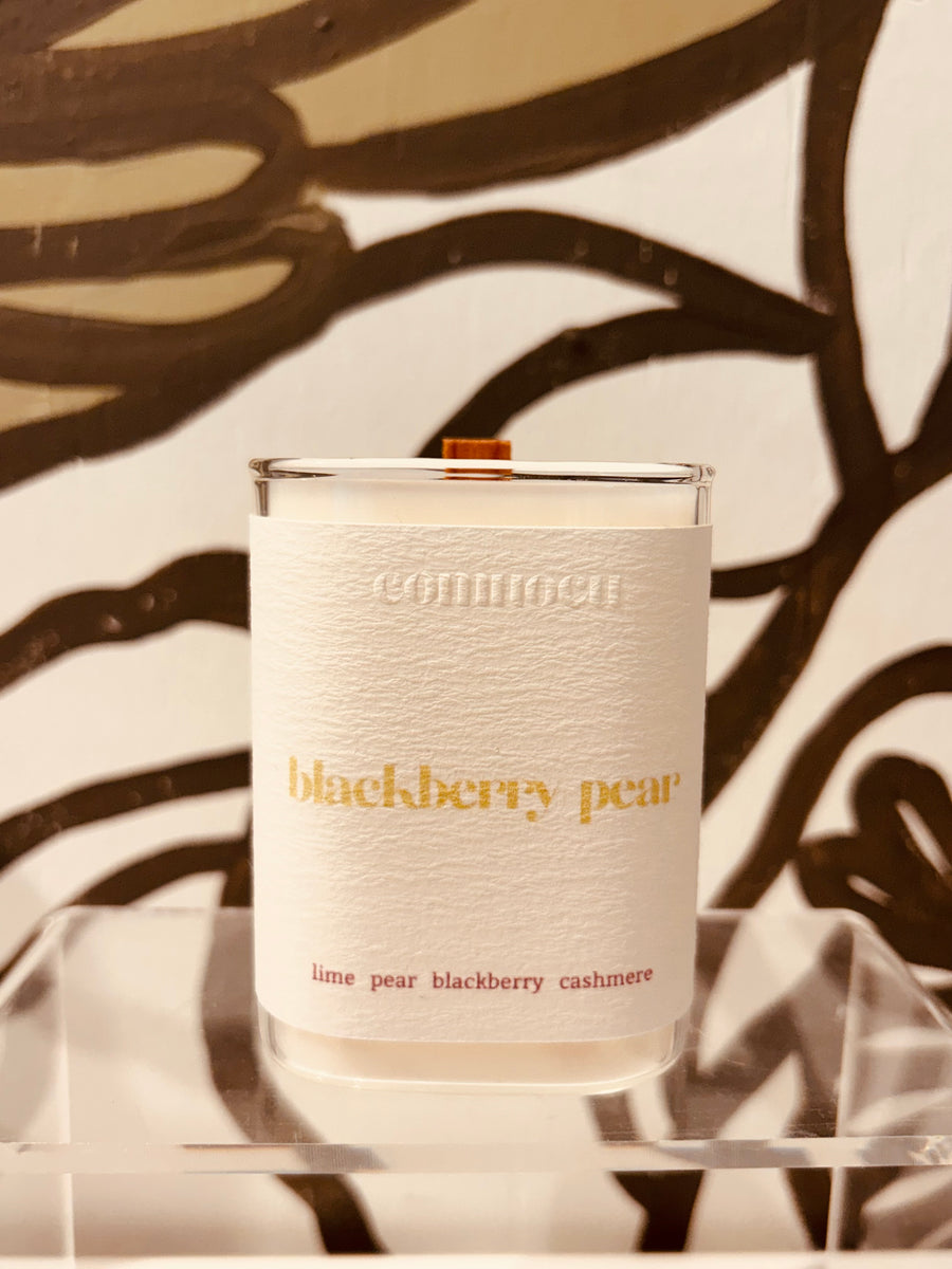 Blackberry + Pear Wood Wick Candle