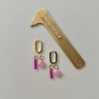 Thumbnail for Rosa Charm Earrings  |  Gold