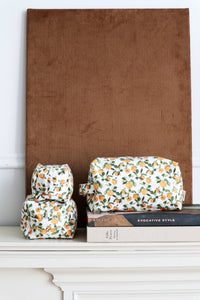 Thumbnail for Makeup Bag  |  Clementine  |  Medium