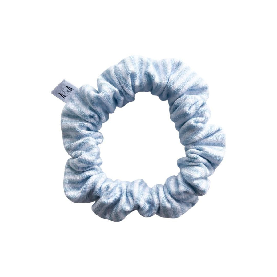 Scrunchie  |  Blue Stripe  |  Mini