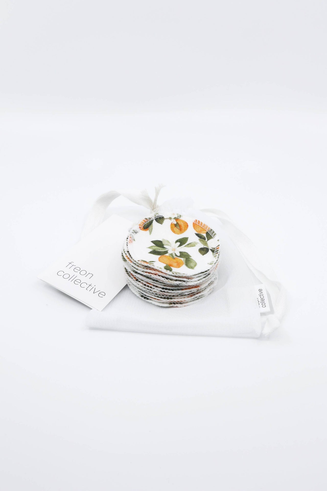 Organic Cotton Rounds  |  Clementine