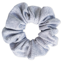 Thumbnail for Scrunchie Grey Ribbed