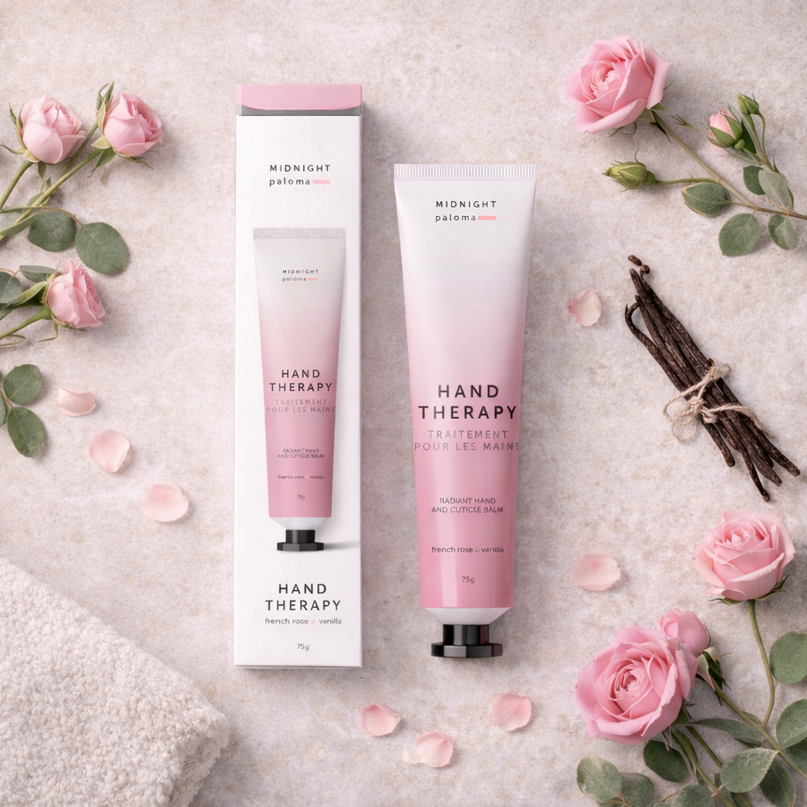 Hand Therapy Hand Cream  |  French Rose + Vanilla