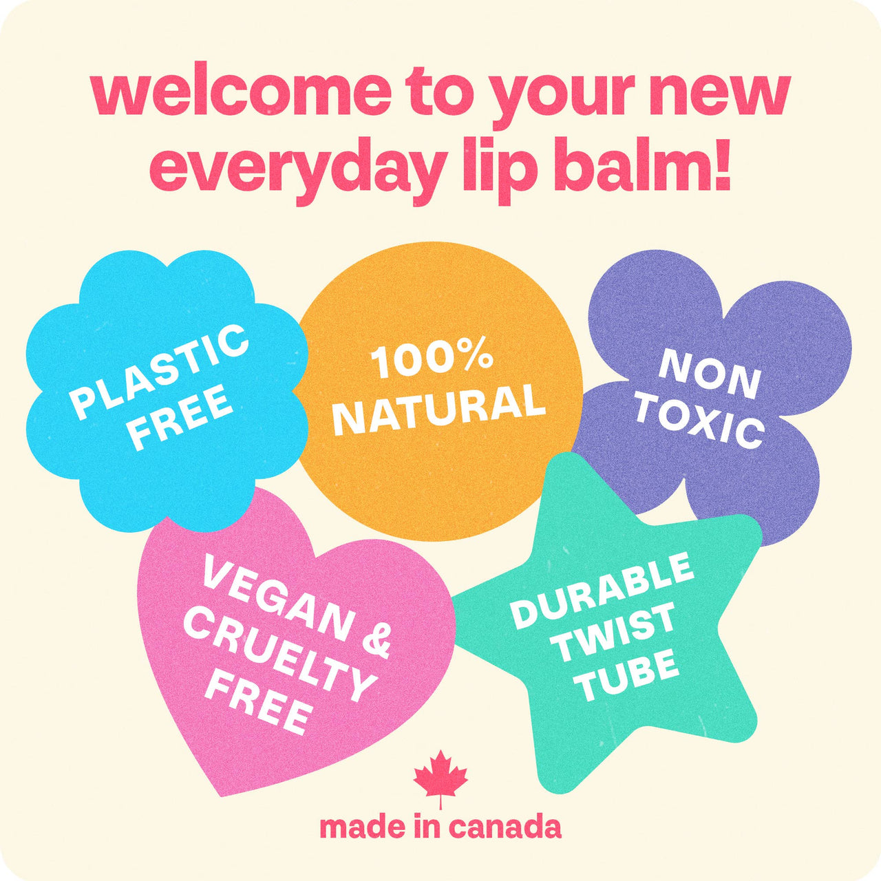 Vegan Lip Balm  |  Candy Cloud