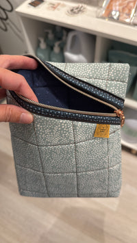 Thumbnail for Quilted E Reader/Book Pouch - Ocean