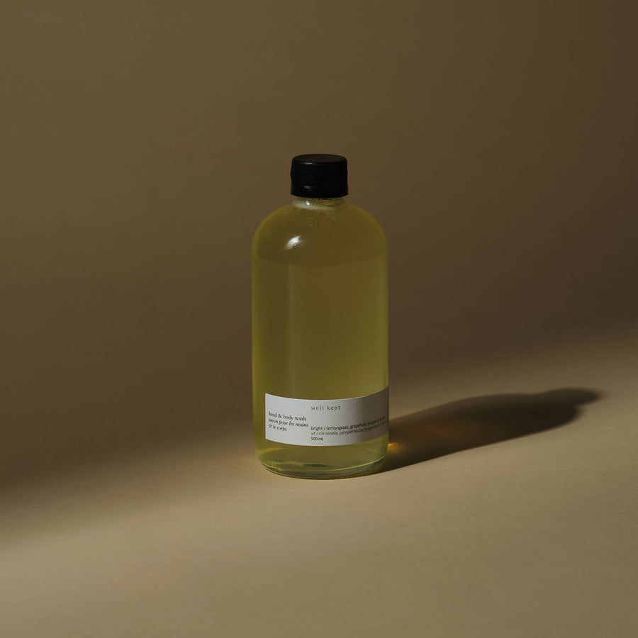 Hand & Body Wash Refill |  Bright |  500ml