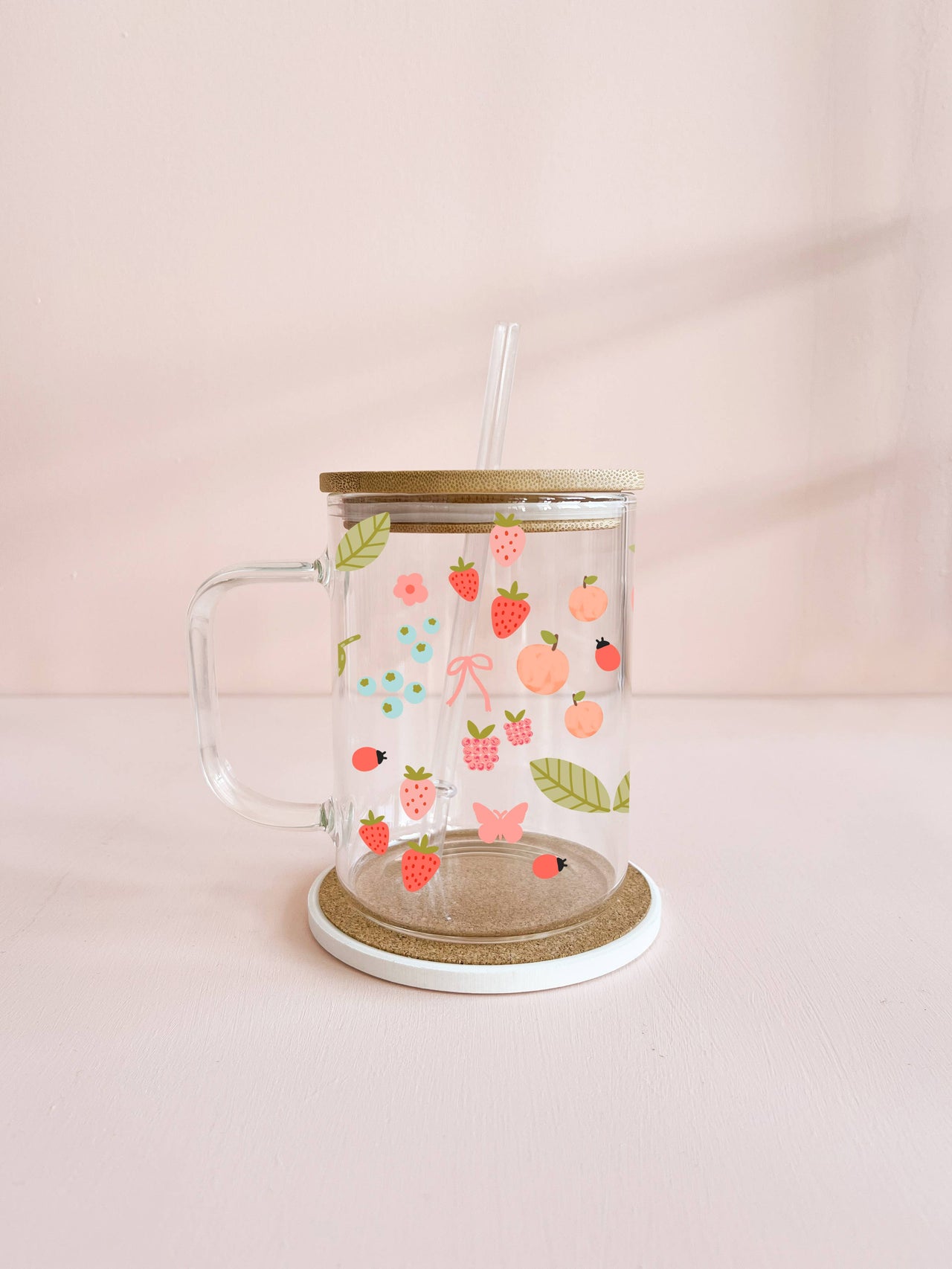 Boho Mug  |  Summer Garden  |  Glass