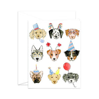 Thumbnail for Birthday Dogs  |  Greeting Card