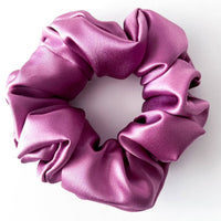 Thumbnail for 100% Silk Scrunchie  |  Fuchsia  |  Regular