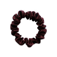 Thumbnail for 100% Silk Scrunchie  |  Chocolate  |  Mini