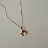 Thumbnail for Half Moon 2.0 Necklace- Gold