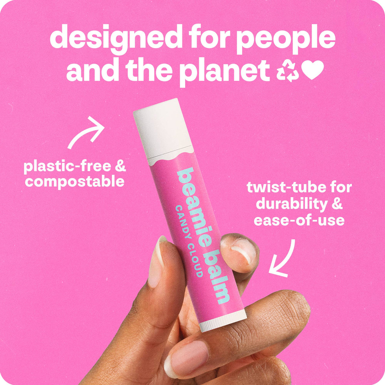 Vegan Lip Balm  |  Candy Cloud