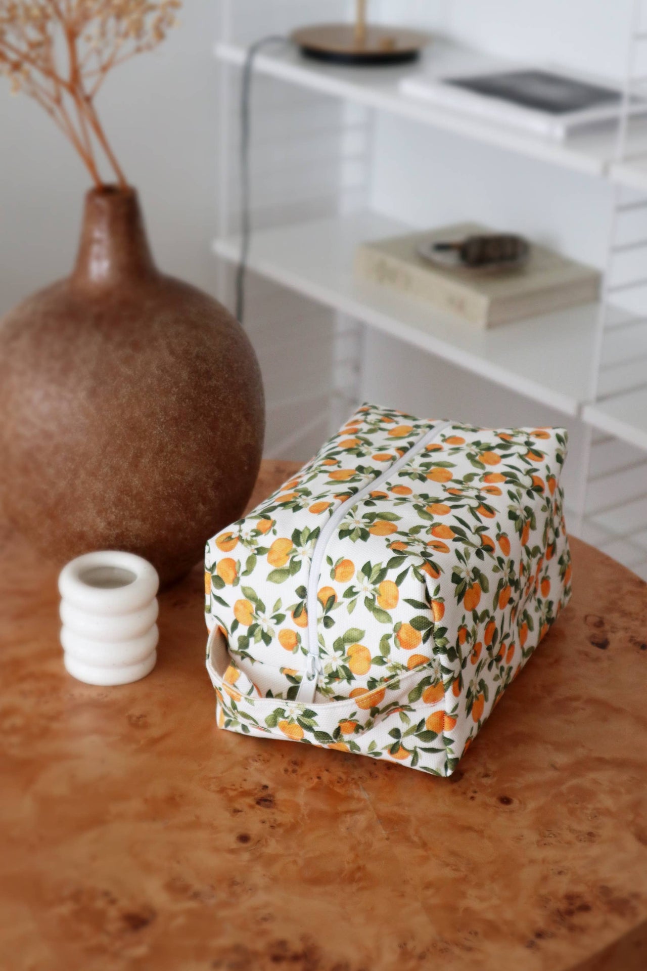 Makeup Bag  |  Clementine  |  Mini