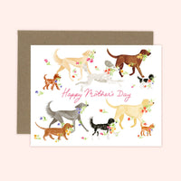 Thumbnail for Mother's Day Dogs  |  Greeting Card
