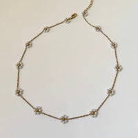 Thumbnail for Pearl Flower Necklace
