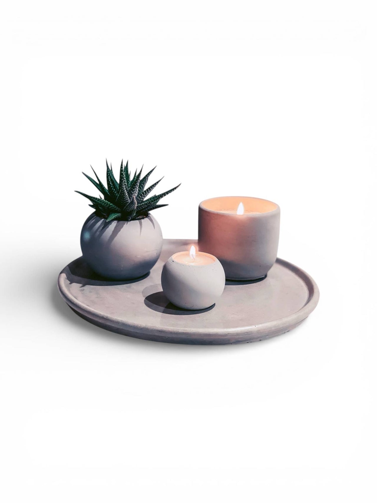 Concrete Vanity Tray