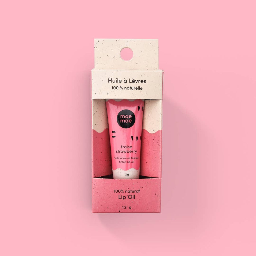 Strawberry Natural Tinted Lip Oil