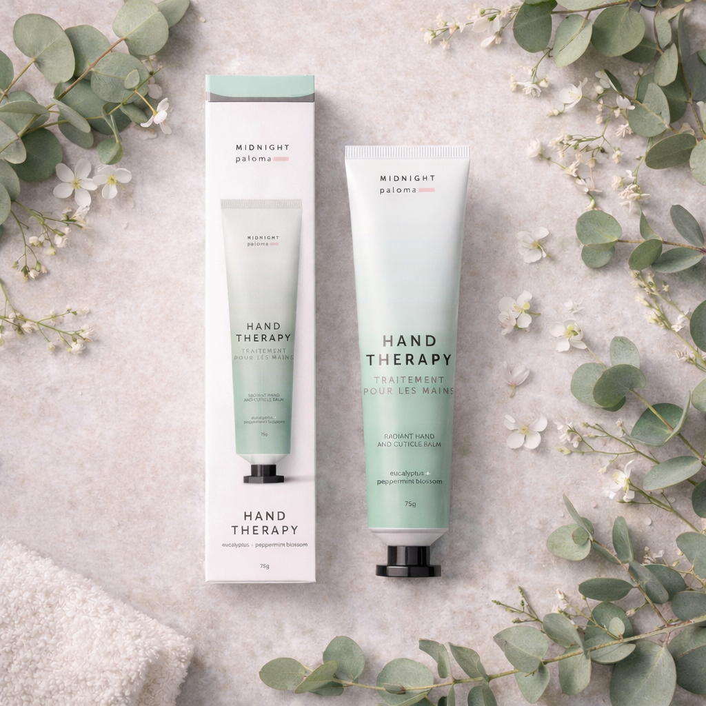 Hand Therapy Hand Cream  |  Eucalyptus + Peppermint Blossoms