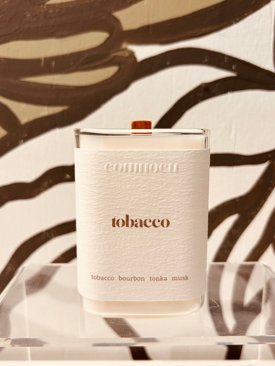 Tobacco Wood Wick Candle