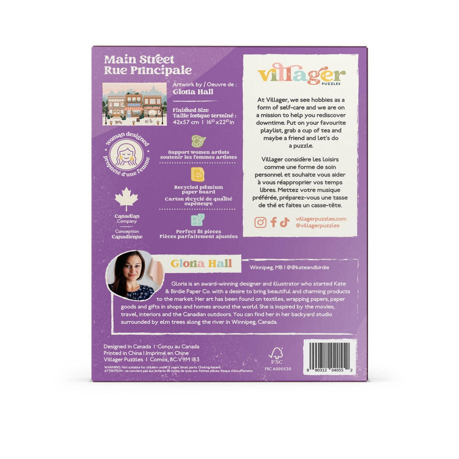 Main Street 500-Piece Puzzle