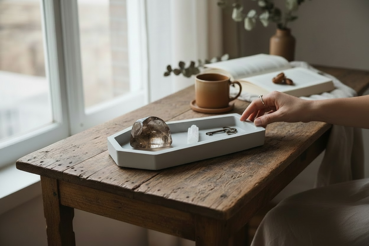Coffin Tray  |  Natural Stone