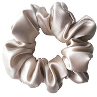 Thumbnail for 100% Silk Scrunchie  |  Sand  |  Regular