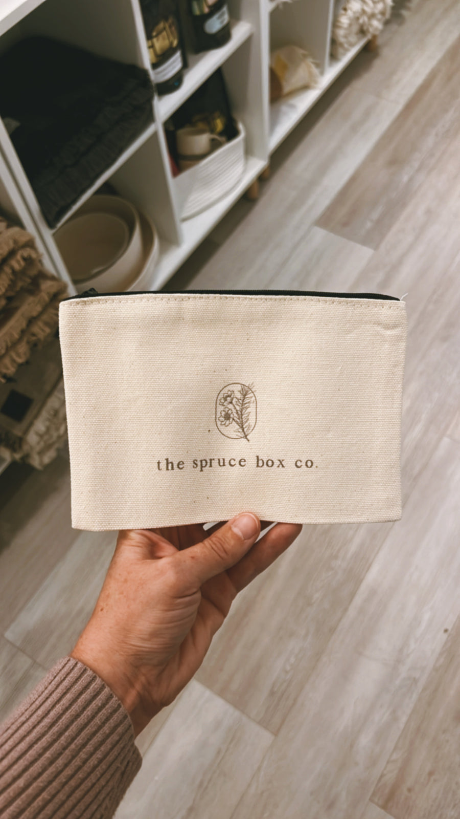 Small Zip Pouch - The Spruce Box Co.