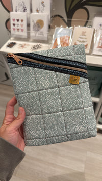 Thumbnail for Quilted E Reader/Book Pouch - Ocean