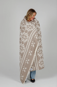 Thumbnail for Coast Fleece Throw  |  Walnut