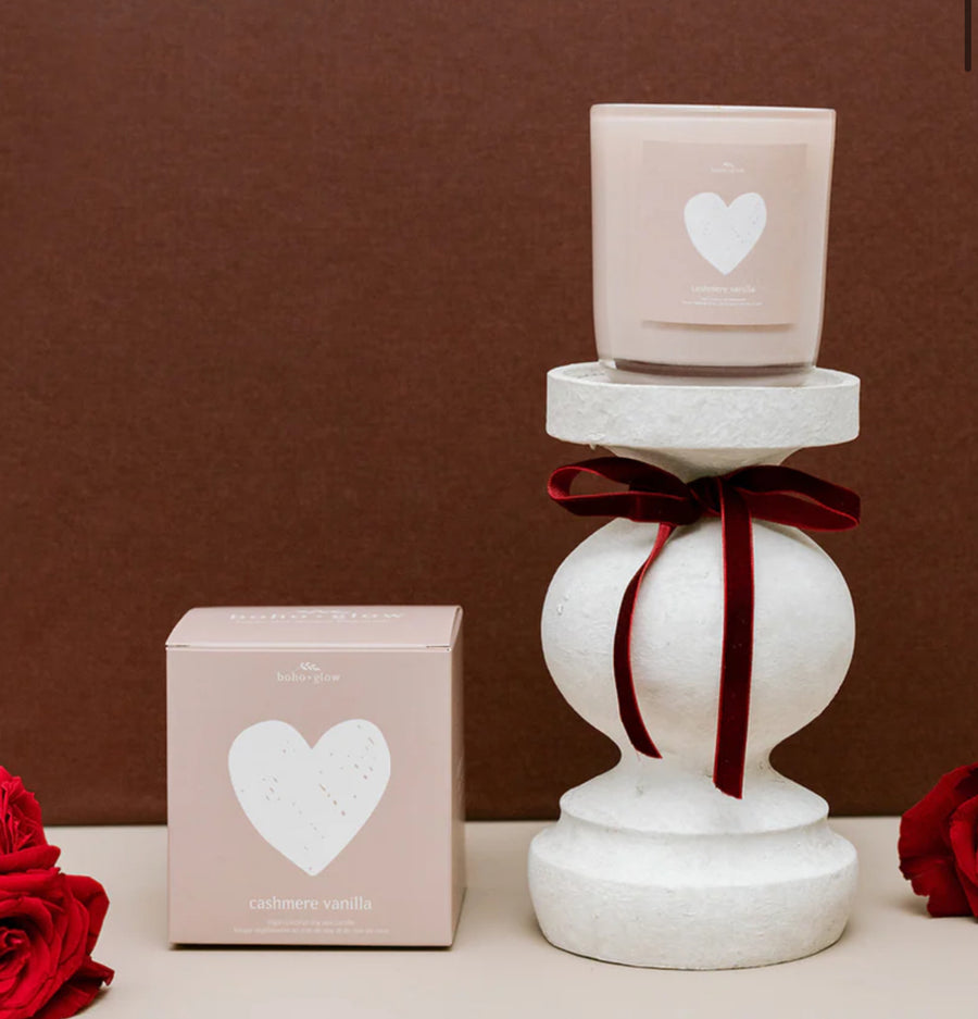Cashmere Vanilla Valentines Candle