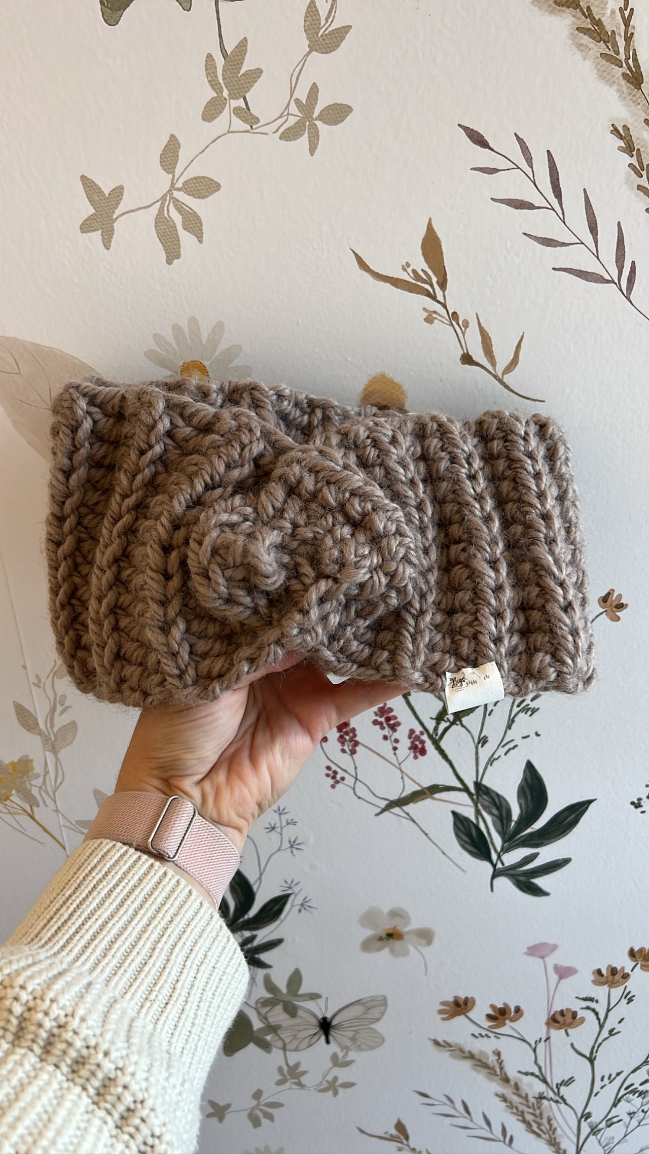 Stone knit headband