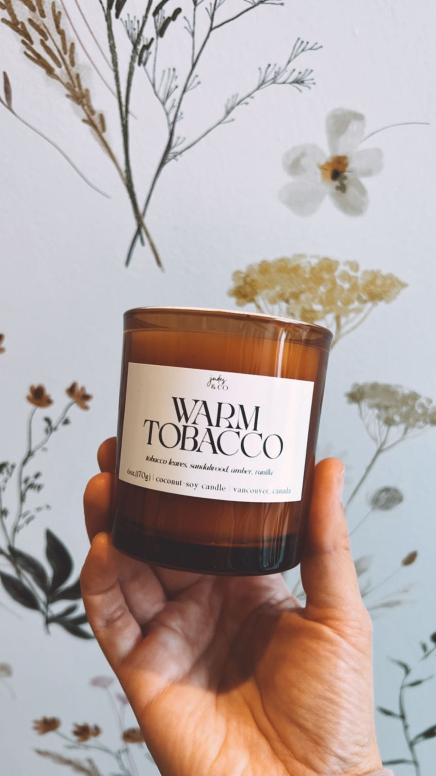 Warm Tobacco Candle