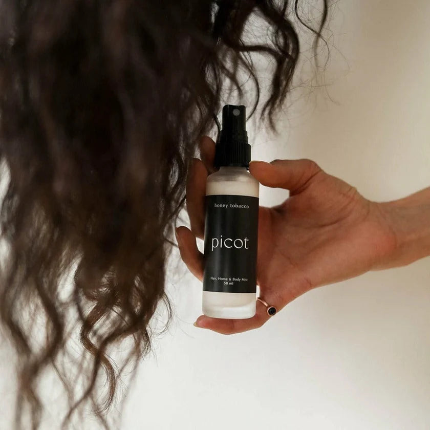 Tobacco + Mint  |  Hair Home + Body Spray