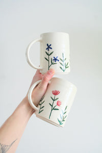 Thumbnail for Red Floral Mug