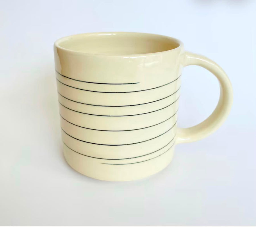 In-Line Pottery Mug