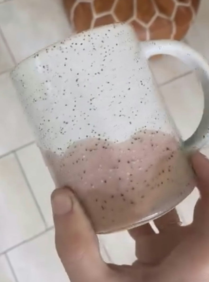 Handmade Pottery Mug  |  Pastel