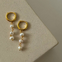 Thumbnail for Pearl Drop Earrings