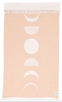 Thumbnail for Moon Phase Turkish Towel - Mustard