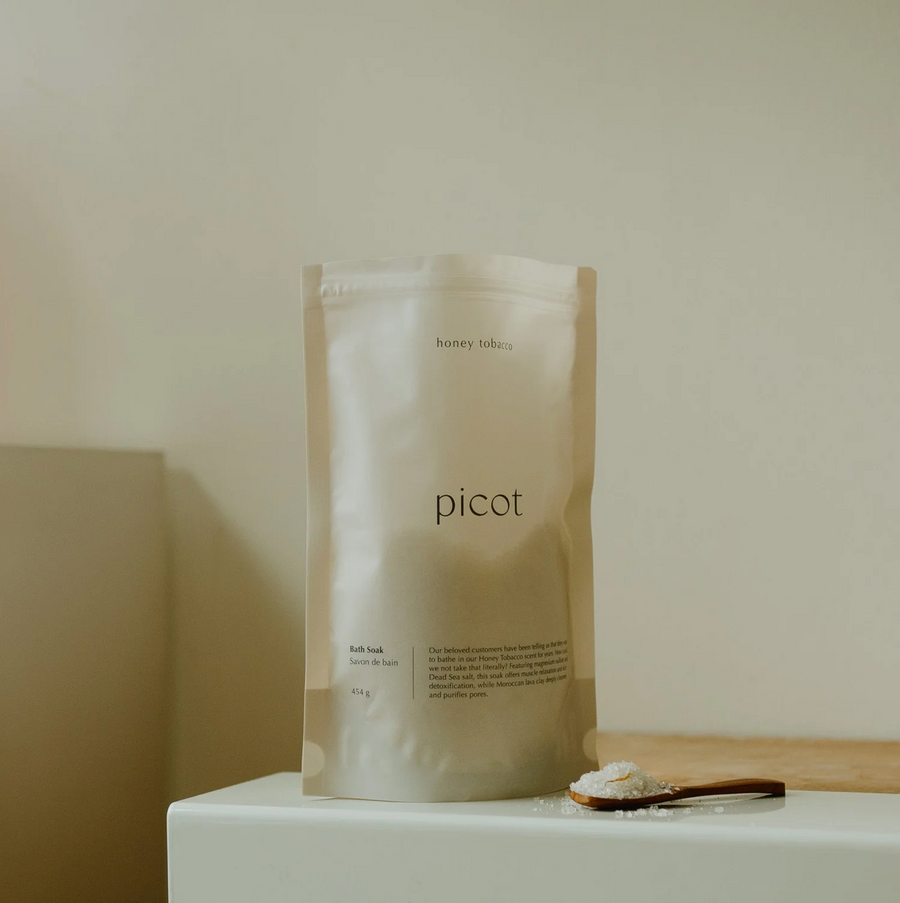 Honey Tobacco Mini Bath Soak