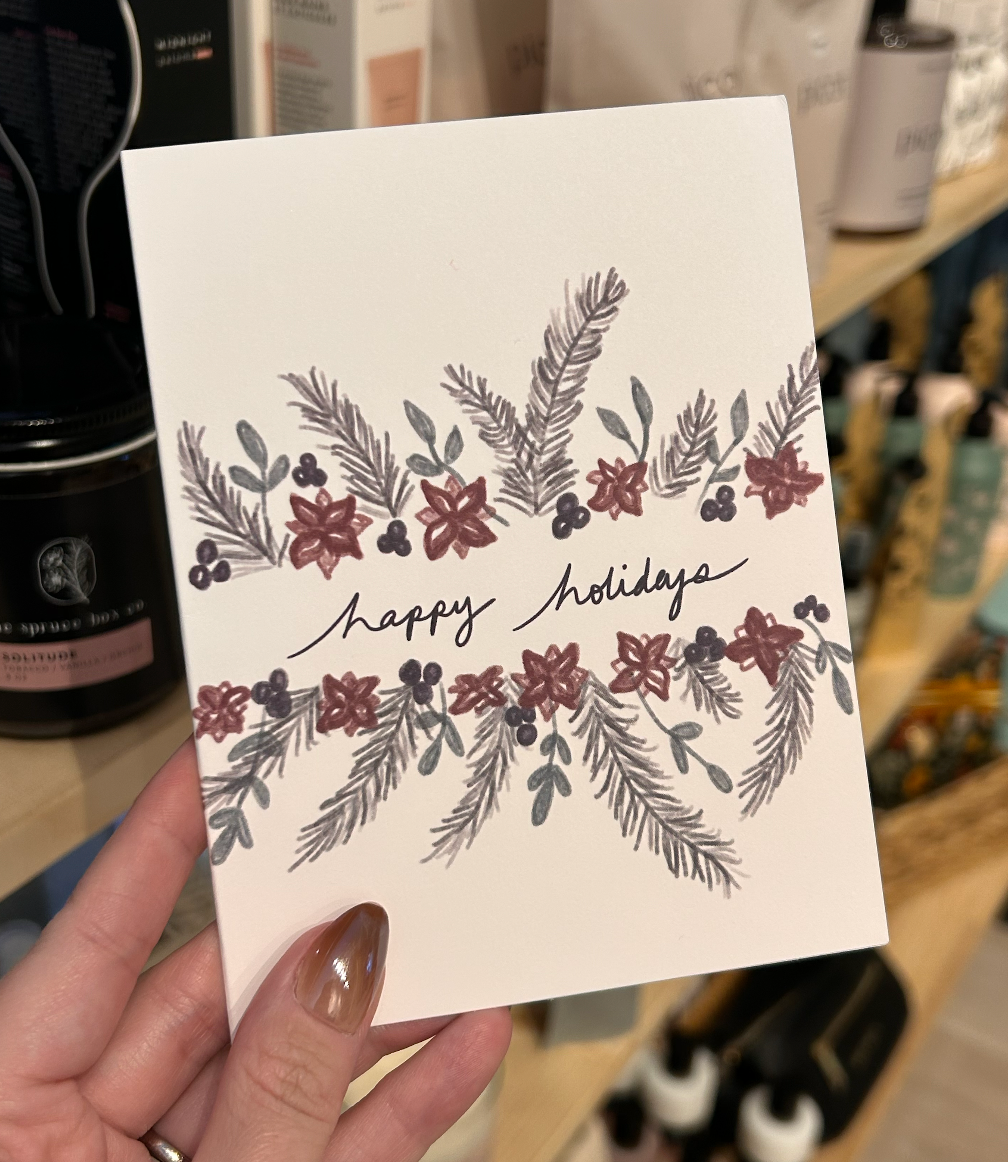 Happy Holidays Greeting Card