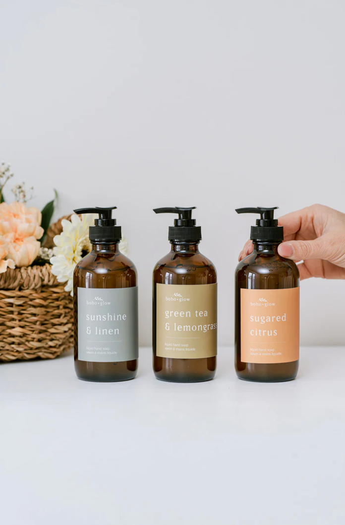 Liquid Hand Soap - Green Tea + Lemongrass