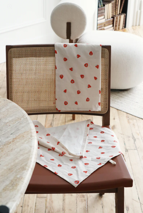 Tea Towel  |  Strawberries