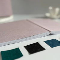 Thumbnail for Undated Horizontal Weekly Planner - Cloth Flex - Fawn