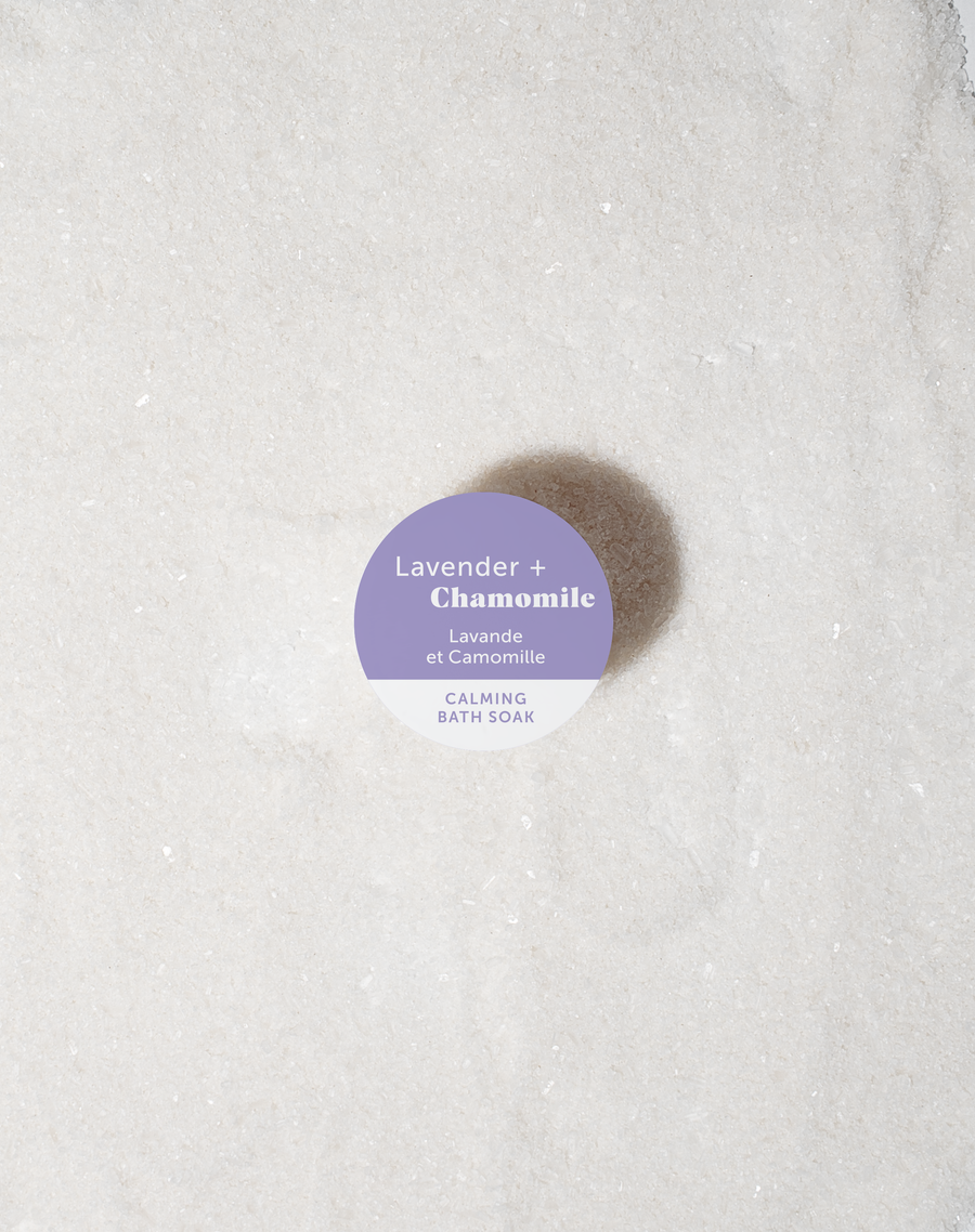 Bath Soak  |  Lavender + Chamomile  |  Mini