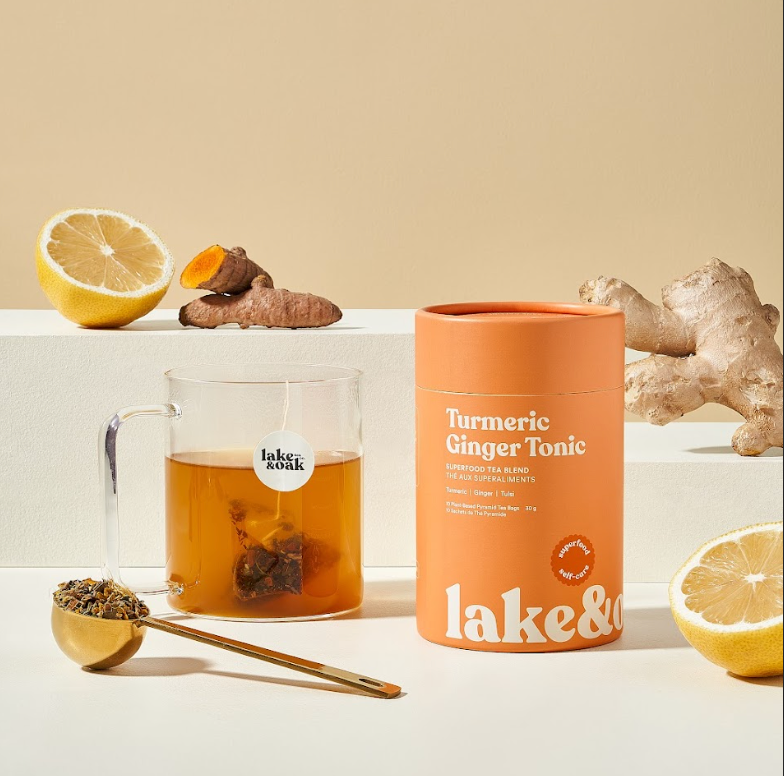 Turmeric Ginger Tonic  |  Superfood Tea Blend