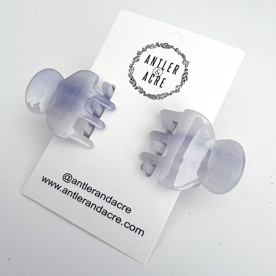 Butterfly Claw Clips  |  Lavender Fog